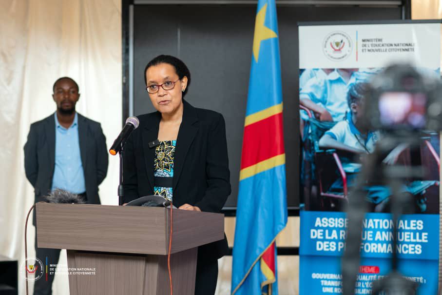 RDC – Éducation : Raïssa Malu accélère la transformation numérique de l’école congolaise