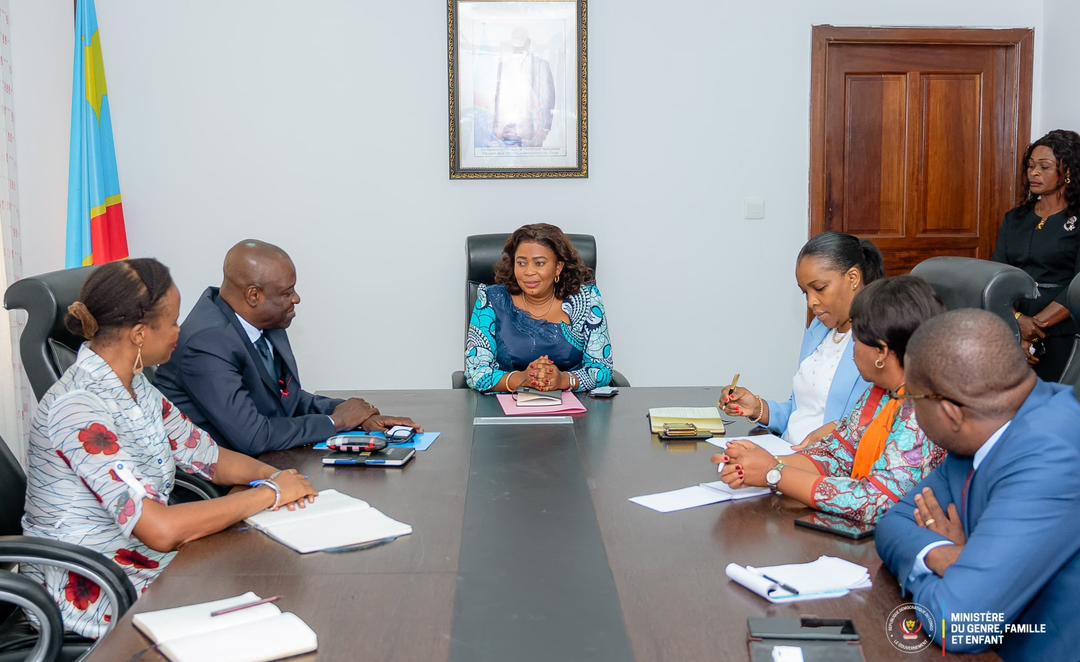 RDC – Droits de l’enfant : l’UNICEF réaffirme son engagement aux côtés du ministère du Genre