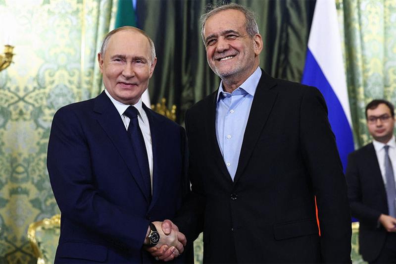 OCS – Chine : Poutine et Pezeshkian scellent leur premier tête-à-tête dans un contexte diplomatique tendu