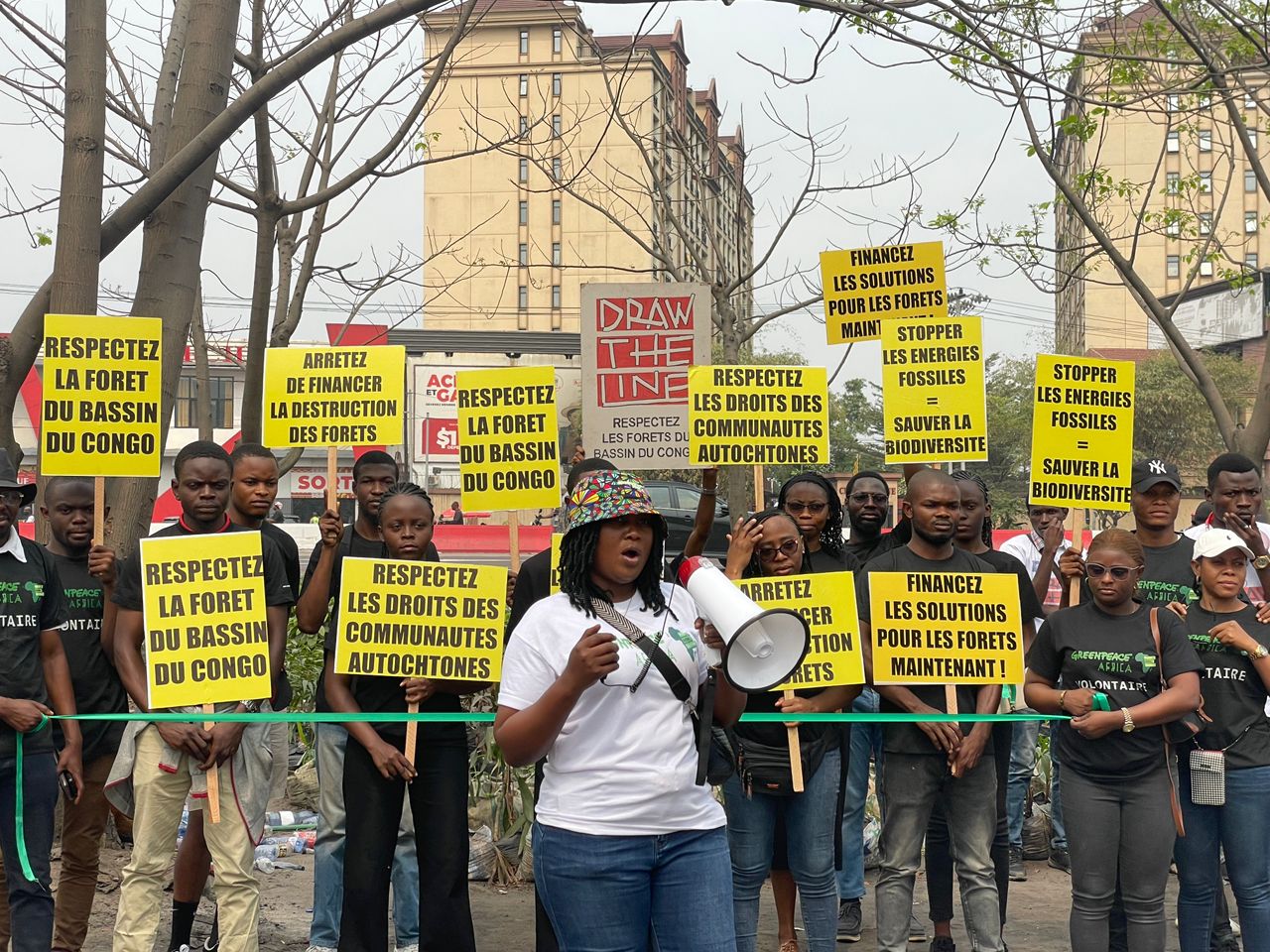 RDC : Greenpeace Africa mobilise à Kinshasa contre la déforestation et le plastique à usage unique