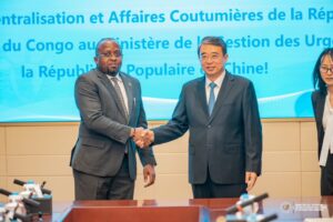 Coopération RDC – Chine : Kinshasa et Pékin envisagent un partenariat stratégique dans la gestion des urgences et des catastrophes
