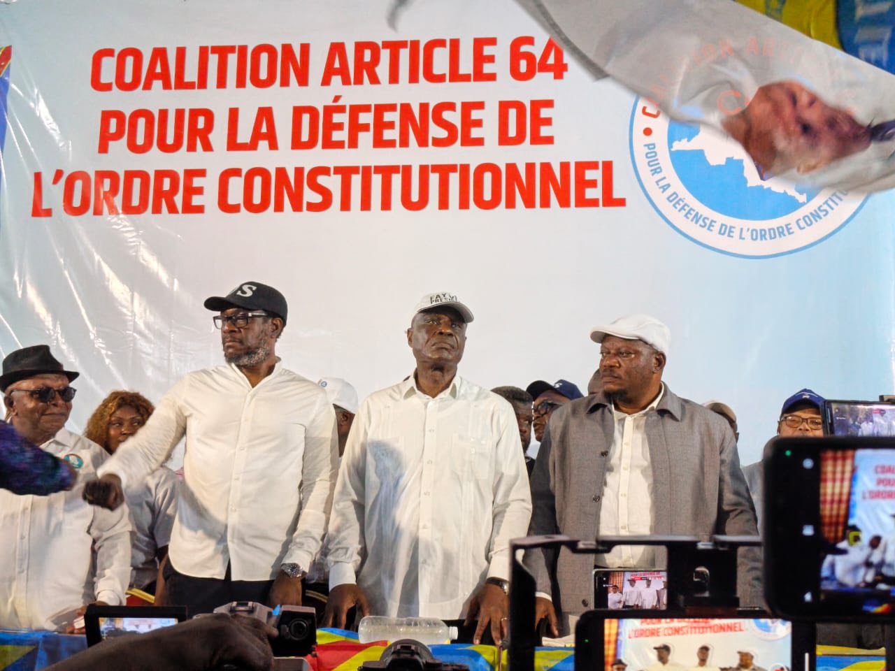 La coalition « Article 64 » lancée à Kinshasa pour défendre la Constitution