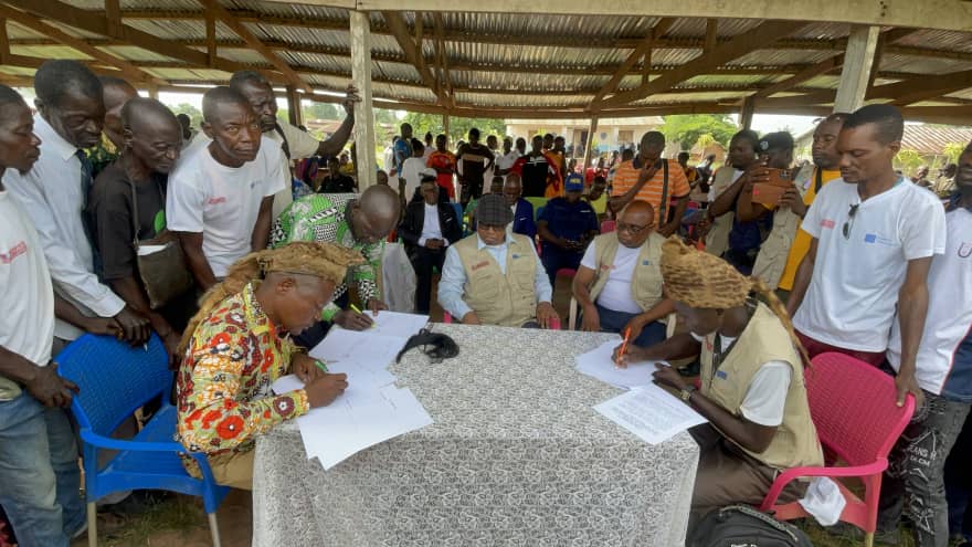 Sud-Ubangi : Ngbanda et Lingo-Tebe signent un pacte de non-agression pour consolider la paix