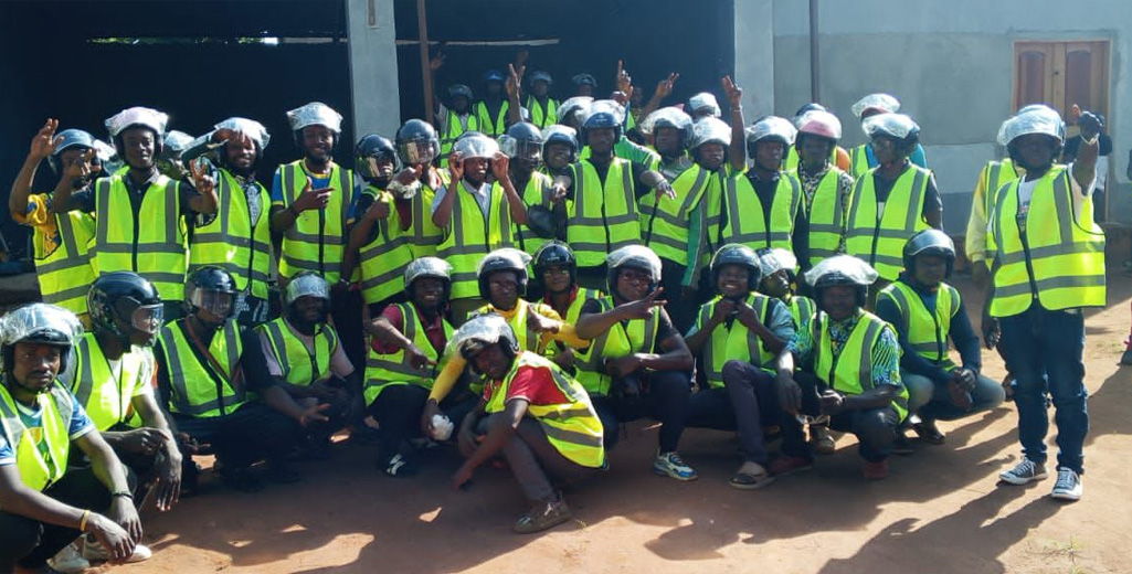 Gemena : Andy Bemba annonce le lancement de la 2e promotion de formation gratuite des motards “Wewa”