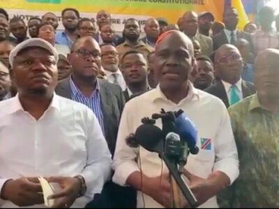 RDC : l’opposition appelle à marcher le 8 juillet pour exiger la démission de Félix Tshisekedi